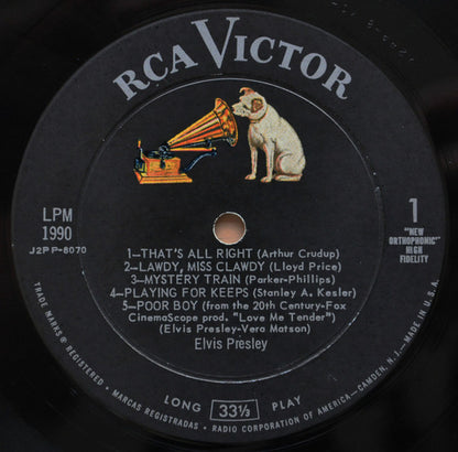 Elvis Presley : For LP Fans Only (LP, Comp, Mono, Roc)