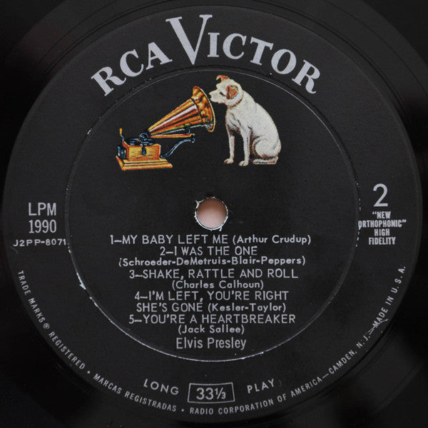 Elvis Presley : For LP Fans Only (LP, Comp, Mono, Roc)