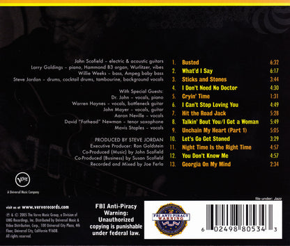 John Scofield : That's What I Say (John Scofield Plays The Music Of Ray Charles) (CD, Album)