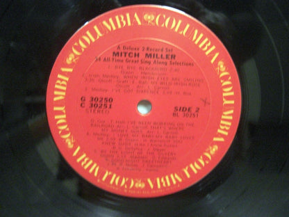 Mitch Miller : 34 All-Time Great Sing Along Selections (2xLP, Comp)