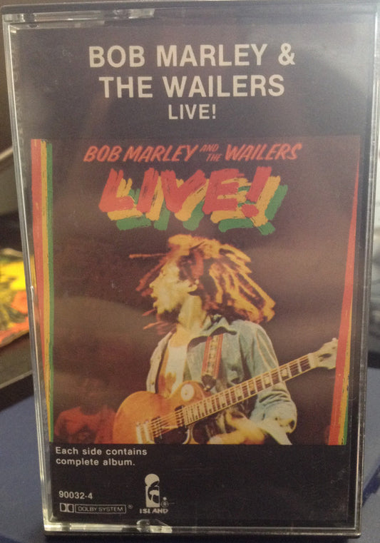 Bob Marley & The Wailers : Live! (Cass, Album)