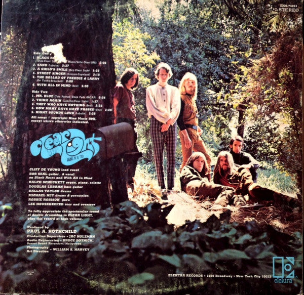 Clear Light (2) : Clear Light (LP, Album)