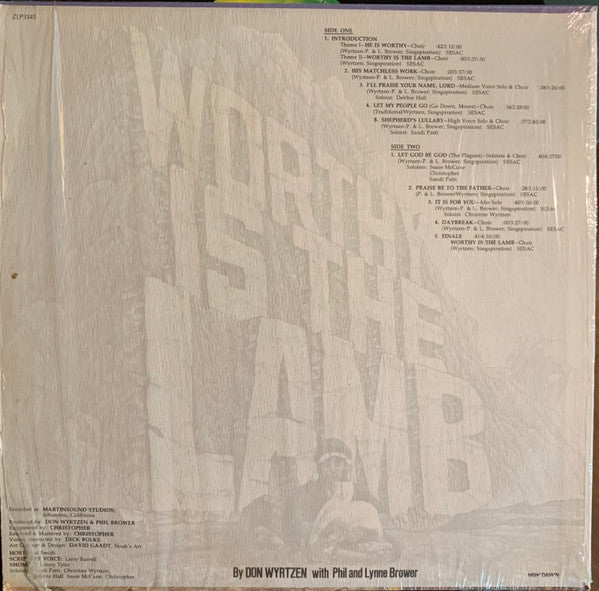 Don Wyrtzen : Worthy Is The Lamb (LP, Album)