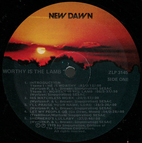 Don Wyrtzen : Worthy Is The Lamb (LP, Album)