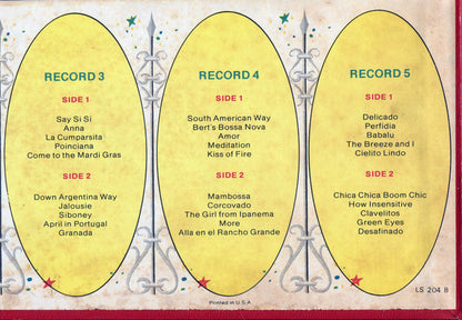 The Longines Symphonette : Memories Of Fiesta (5xLP + Box)