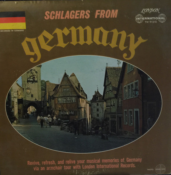 Various : Schlagers From Germany (LP, Comp)