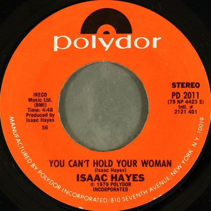 Isaac Hayes : Don't Let Go (7", Styrene, 56 )