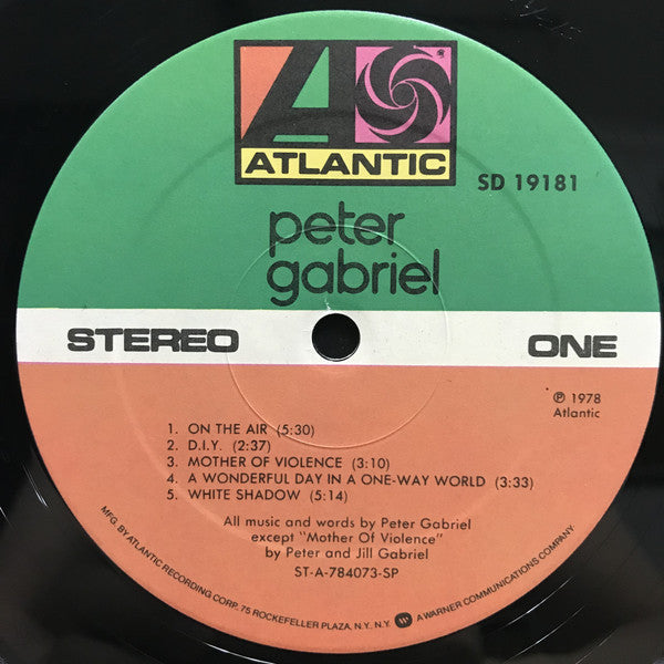 Buy Peter Gabriel : Peter Gabriel (LP, Album, SP) Online for