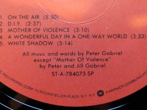 Peter Gabriel 6タイトル LPレコードまとめ売り　試聴確認済 Peter Gabriel 6タイトル LPレコードまとめ売り 試聴確認済