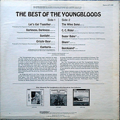 The Youngbloods : The Best Of The Youngbloods (LP, Comp, Hol)