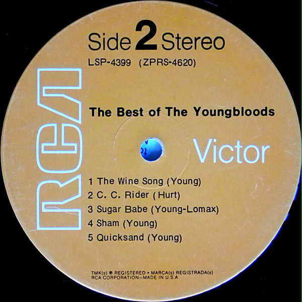 Buy The Youngbloods : The Best Of The Youngbloods (LP, Comp, Hol