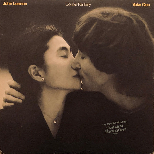 John Lennon & Yoko Ono : Double Fantasy (LP, Album, Gol)