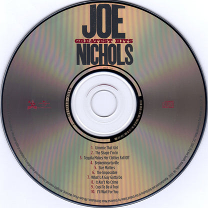 Joe Nichols : Greatest Hits (CD, Comp)