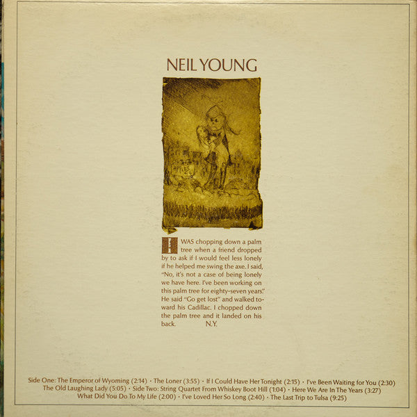 Neil Young : Neil Young (LP, Album, RP, Gat)