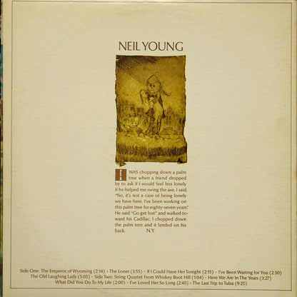 Neil Young : Neil Young (LP, Album, RP, Gat)