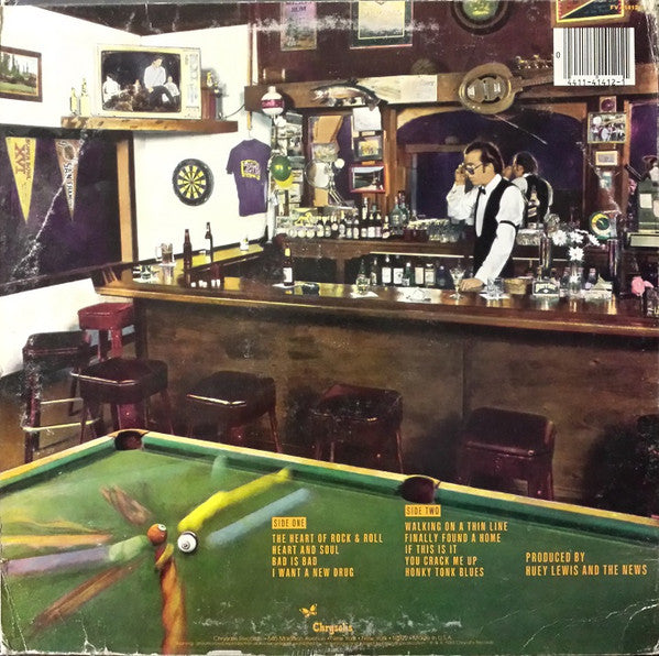 Huey Lewis & The News : Sports (LP, Album)