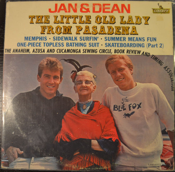 Jan & Dean : The Little Old Lady From Pasadena (LP, Album, Mono)