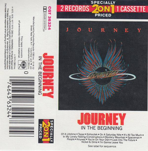 Journey : In The Beginning (Cass, Album, Comp)
