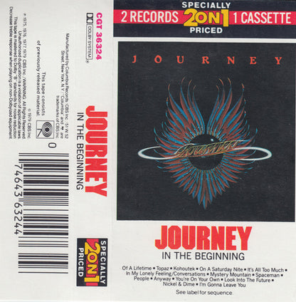 Journey : In The Beginning (Cass, Album, Comp)