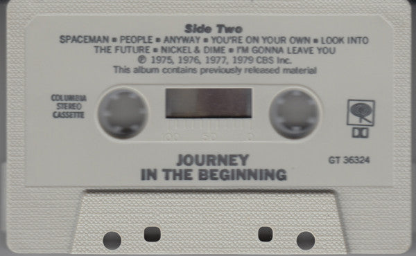 Journey : In The Beginning (Cass, Album, Comp)
