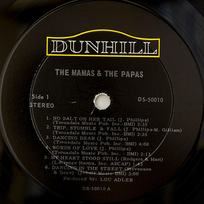 The Mamas & The Papas : The Mamas & The Papas (LP, Album, Ind)