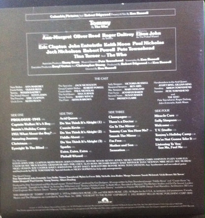 Various : Tommy (Original Soundtrack Recording) (2xLP, Album)