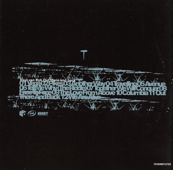 Paul van Dyk : Out There And Back (CD, Album, Mixed + CD, Album, Enh, P/Mixed)