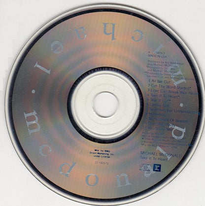 Michael McDonald : Take It To Heart (CD, Album, Club)