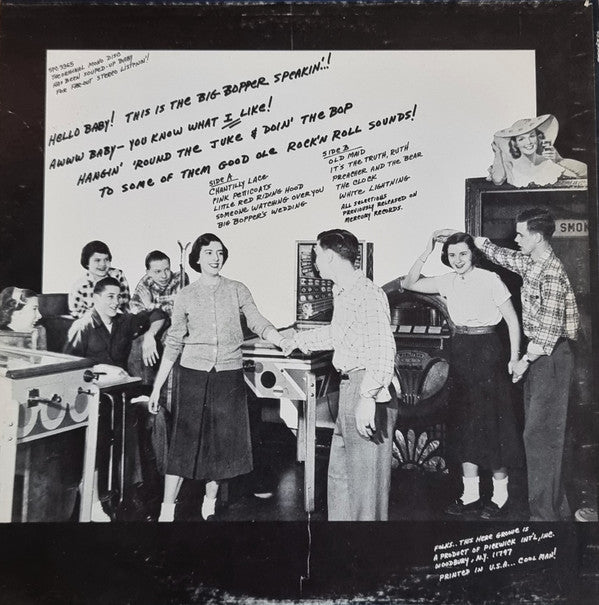 Big Bopper : Chantilly Lace (LP, Album, RE, Ele)