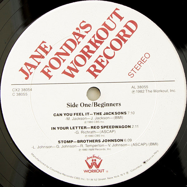 Jane Fonda : Jane Fonda's Workout Record (2xLP, Album, Comp)