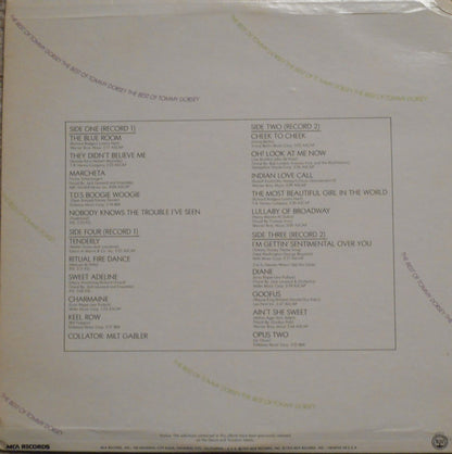 Tommy Dorsey And His Orchestra : The Best Of Tommy Dorsey (2xLP, Album, Comp, RP)