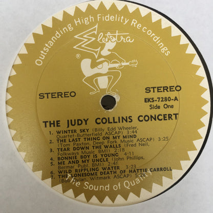 Judy Collins : The Judy Collins Concert (LP, Album)