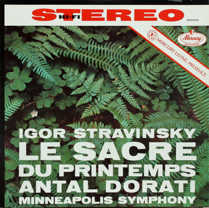Igor Stravinsky, Antal Dorati, Minneapolis Symphony Orchestra : Le Sacre Du Printemps (LP, Album)