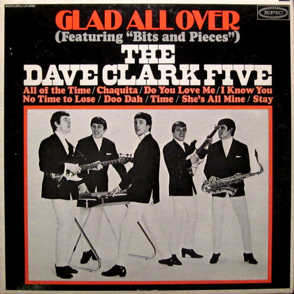 The Dave Clark Five : Glad All Over (LP, Album, Mono, Pit)