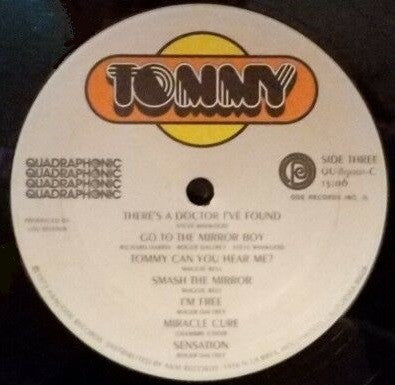 The London Symphony Orchestra : Tommy (2xLP, Album, Quad, Box)