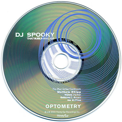 DJ Spooky : Optometry (CD, Album)
