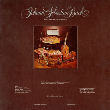 Aston Magna, Johann Sebastian Bach : The Six Brandenburg Concerti (3xLP + Box)