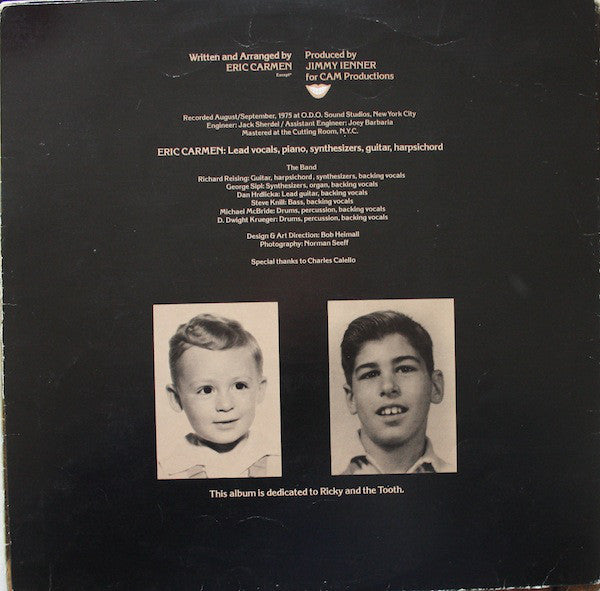 Buy Eric Carmen : Eric Carmen (LP, Album, Aud) Online for a great