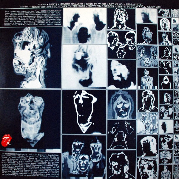 The Rolling Stones : Emotional Rescue (LP, Album, Pre)