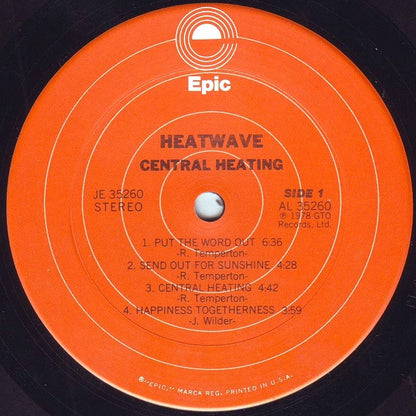 Heatwave : Central Heating (LP, Album, San)