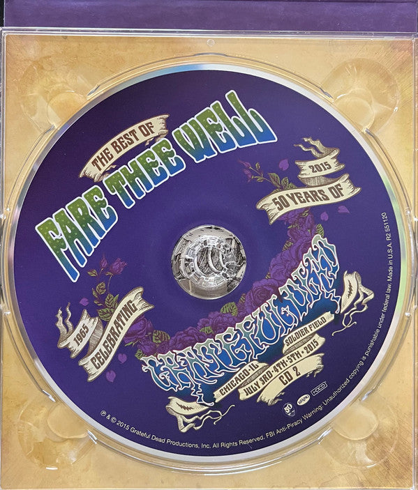 The Grateful Dead : The Best Of Fare Thee Well (2xCD, Comp)