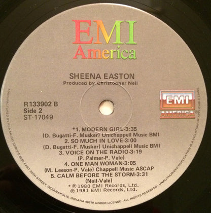 Sheena Easton : Sheena Easton (LP, Album, Club)