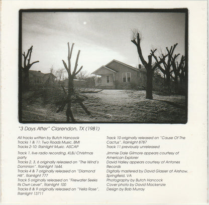 Butch Hancock : Own The Way Over Here (CD, Album, Comp)