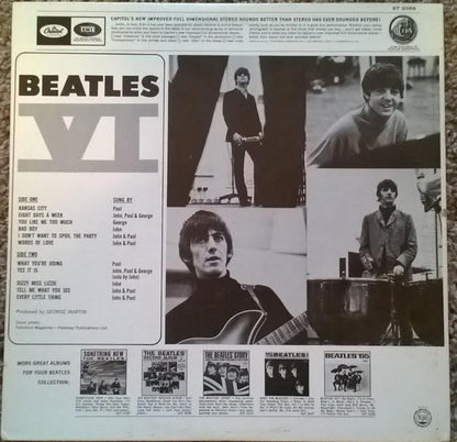 The Beatles : Beatles VI (LP, Album, RE)