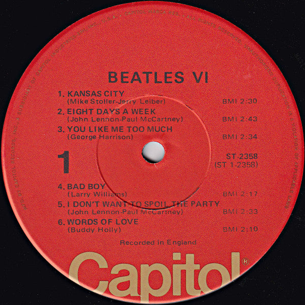 The Beatles : Beatles VI (LP, Album, RE)