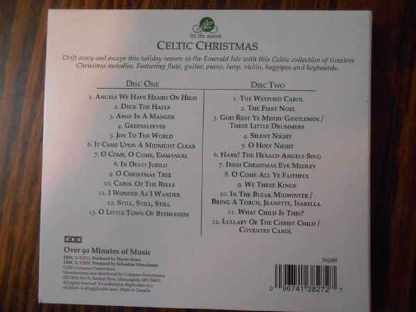 Various : Celtic Christmas (A 2CD Collection Of Timeless Christmas Melodies) (2xCD, Comp)