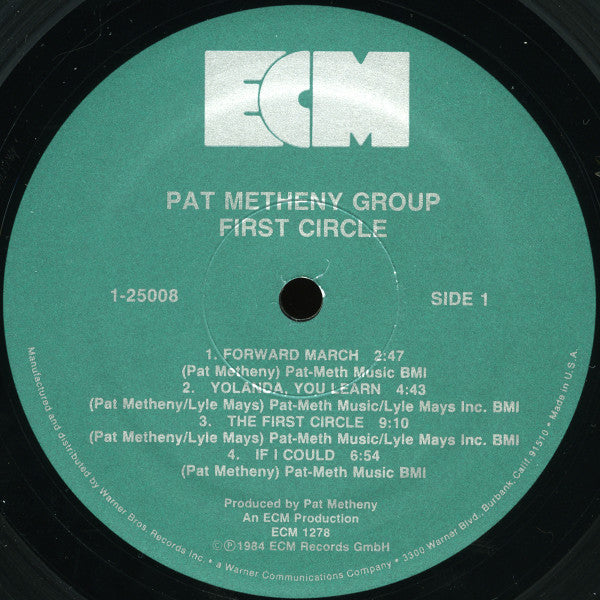 Buy Pat Metheny Group : First Circle (LP, Album) Online for a