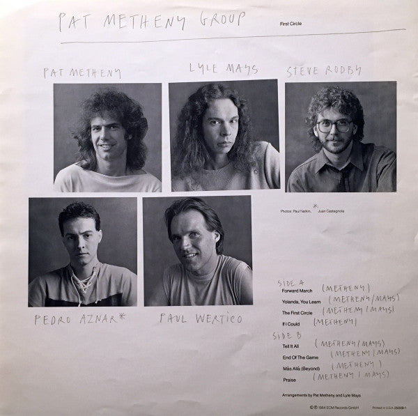 Buy Pat Metheny Group : First Circle (LP, Album) Online for a