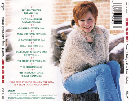 Reba McEntire : Secret of Giving: A Christmas Collection (HDCD, Album)