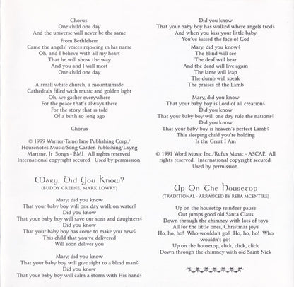 Reba McEntire : Secret of Giving: A Christmas Collection (HDCD, Album)